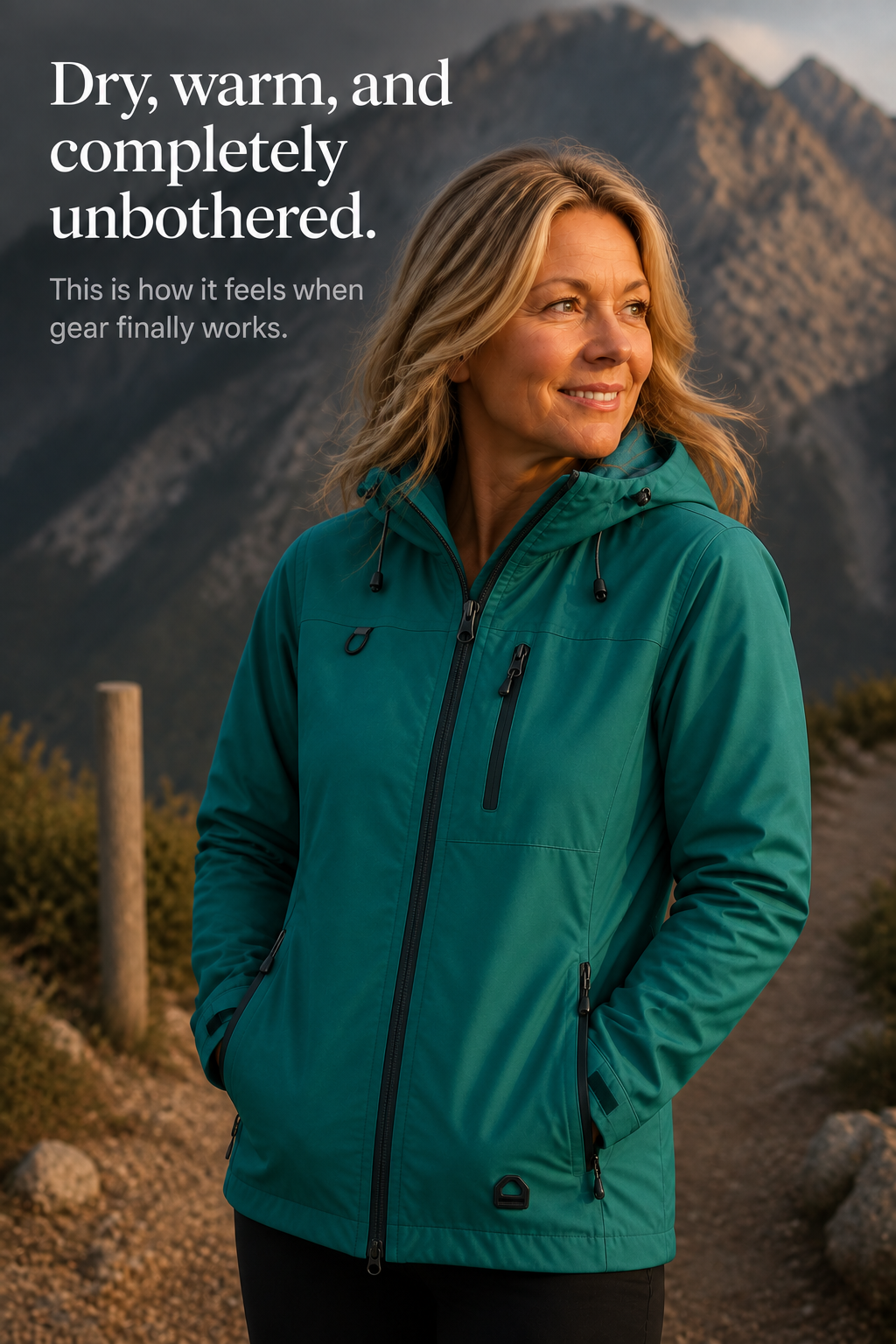 Weathergo | Hooded Waterproof Windproof Rain Jacket
