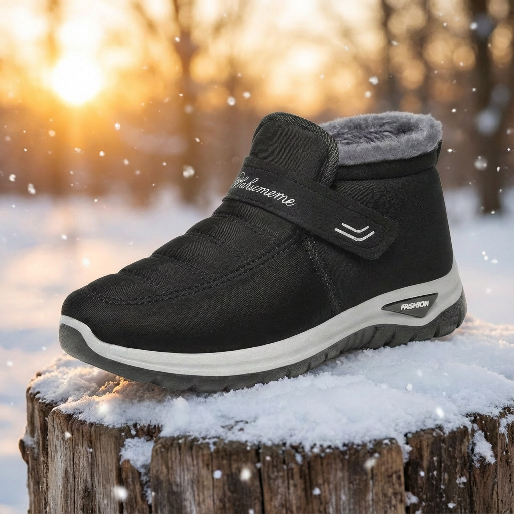 Cozara | Fur Lined Slip On Winter Boots