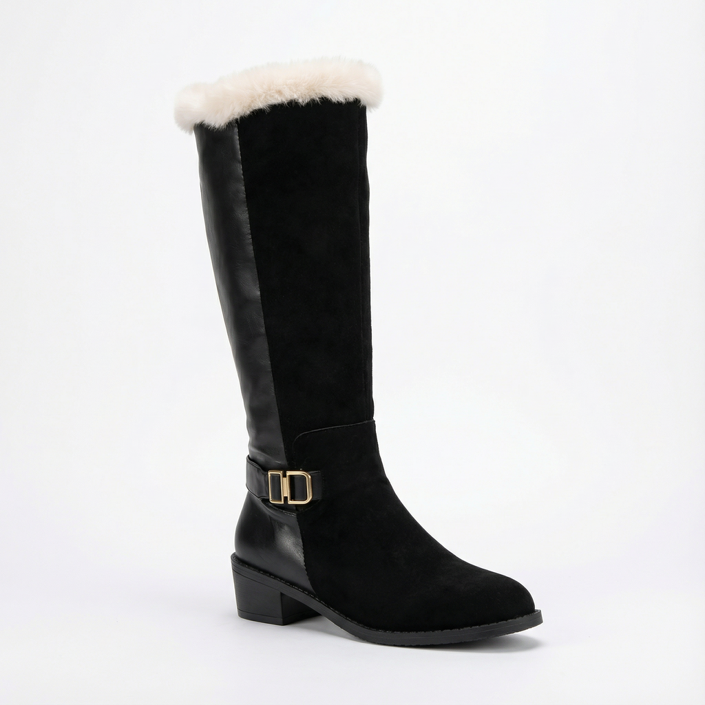 Velara | Women's fleece lined knee high winter boots