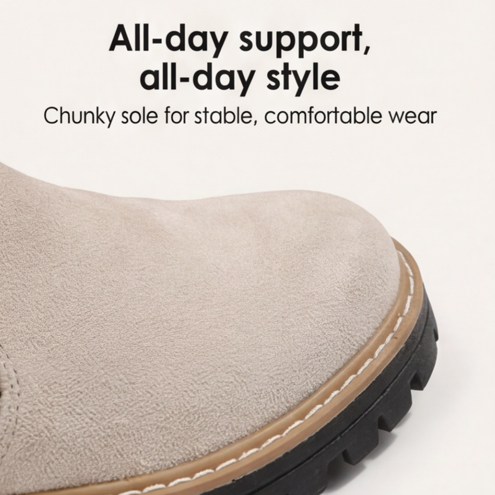 Stepara | Side-Zip Suede Chelsea Boots