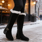 Velara | Women's fleece lined knee high winter boots