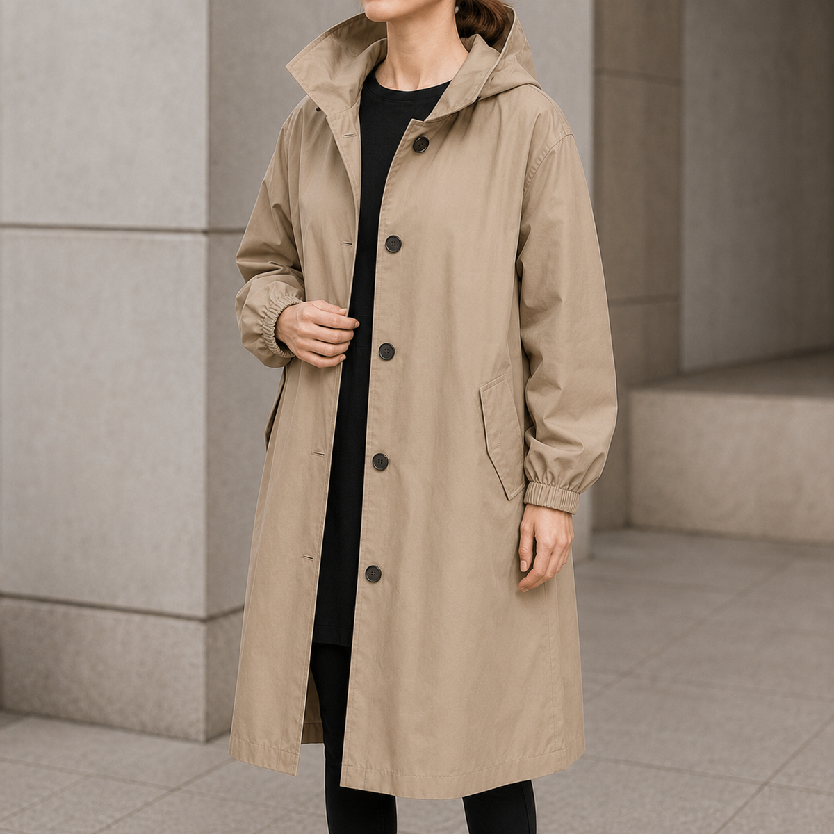 Vielle | Trench That Cinches When You Want Shape