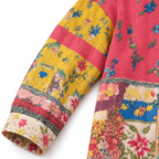 Solenne | Floral Patchwork Boho Cardigan