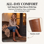Ridella | Knee High Riding Boots with Buckle Detail