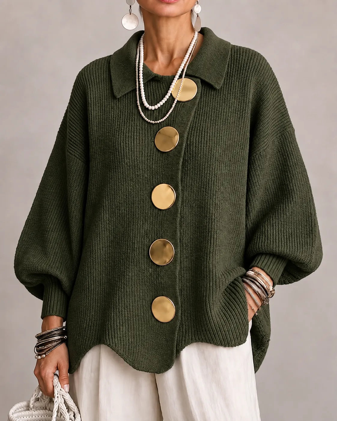 Elara | Women's Oversized Knit Sweater