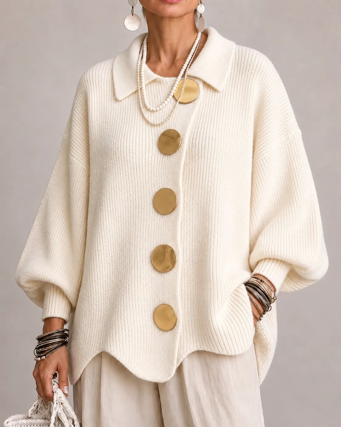 Elara | Women's Oversized Knit Sweater