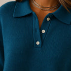 Vicky | Women's Classic Button Sweater