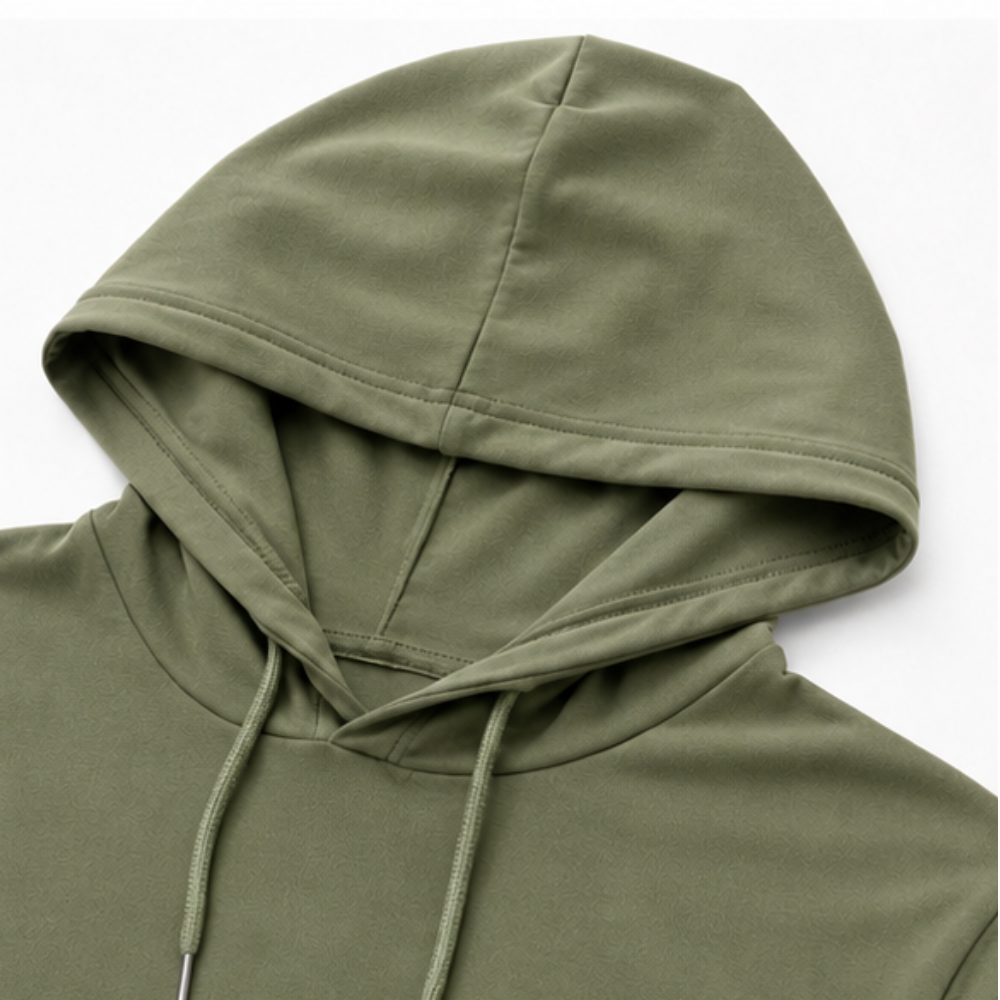 Wearbelsi | Drawstring Hoodie Sweater With Pockets