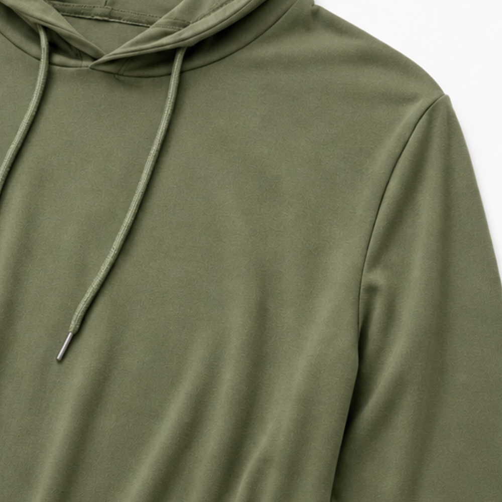 Wearbelsi | Drawstring Hoodie Sweater With Pockets