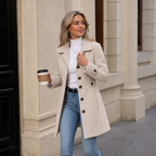 Vestalle | Belted Tailored Blend Trench Coat