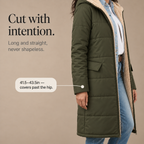 Wintervia | Sherpa Windproof Long Coat