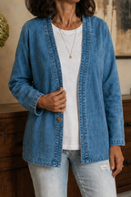 Corriveau | Washed Denim-Look Jacket