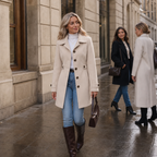 Vestalle | Belted Tailored Blend Trench Coat