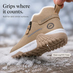 Frostelle | Fleece-Lined Zip Ankle Winter Boots