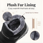 Cozara | Fur Lined Slip On Winter Boots