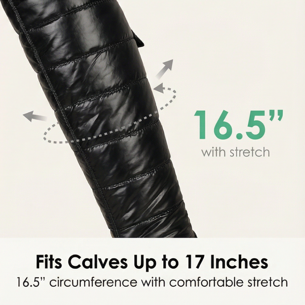 Velura | Women's fleece-lined over-the-knee boots
