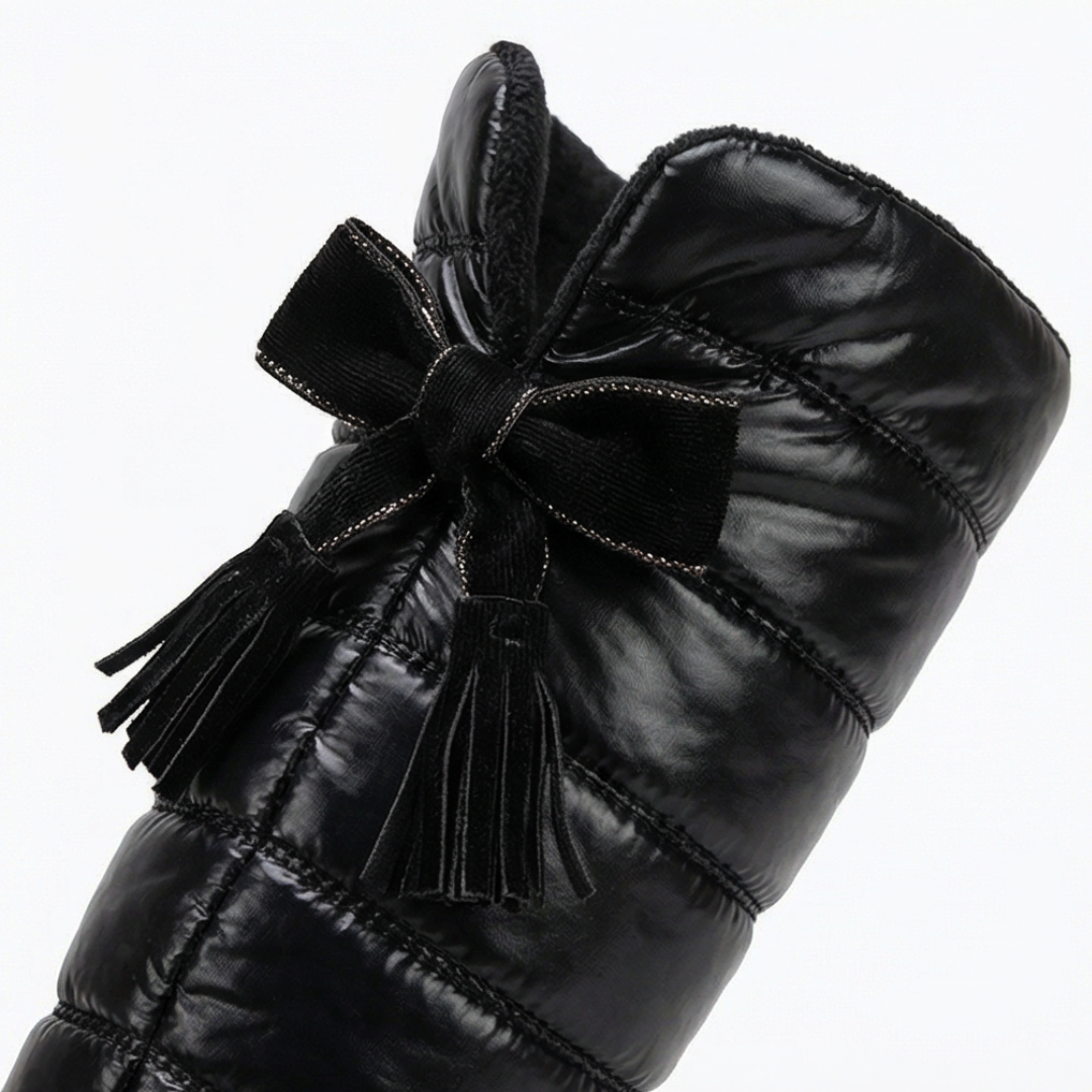 Velura | Women's fleece-lined over-the-knee boots