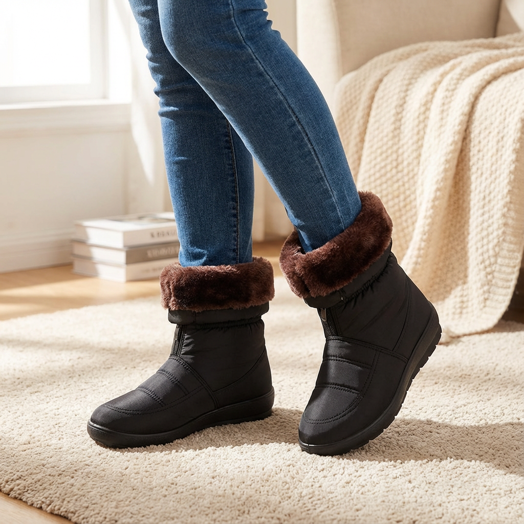 Snowstep | Waterproof Fur Lined Winter Boots