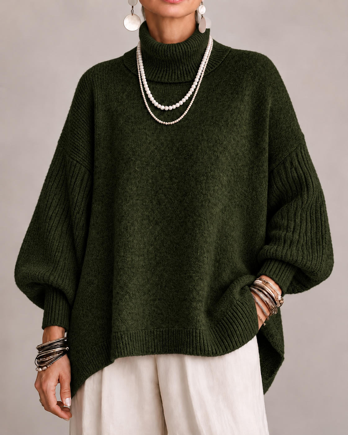 Kathleen | Women's Elegant Turtleneck Sweater