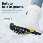 Snowlinas | Plush-Lined Zip-Up Snow Boots