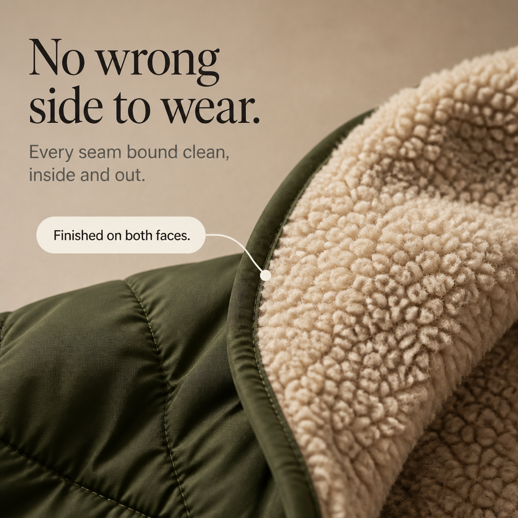 Wintervia | Sherpa Windproof Long Coat