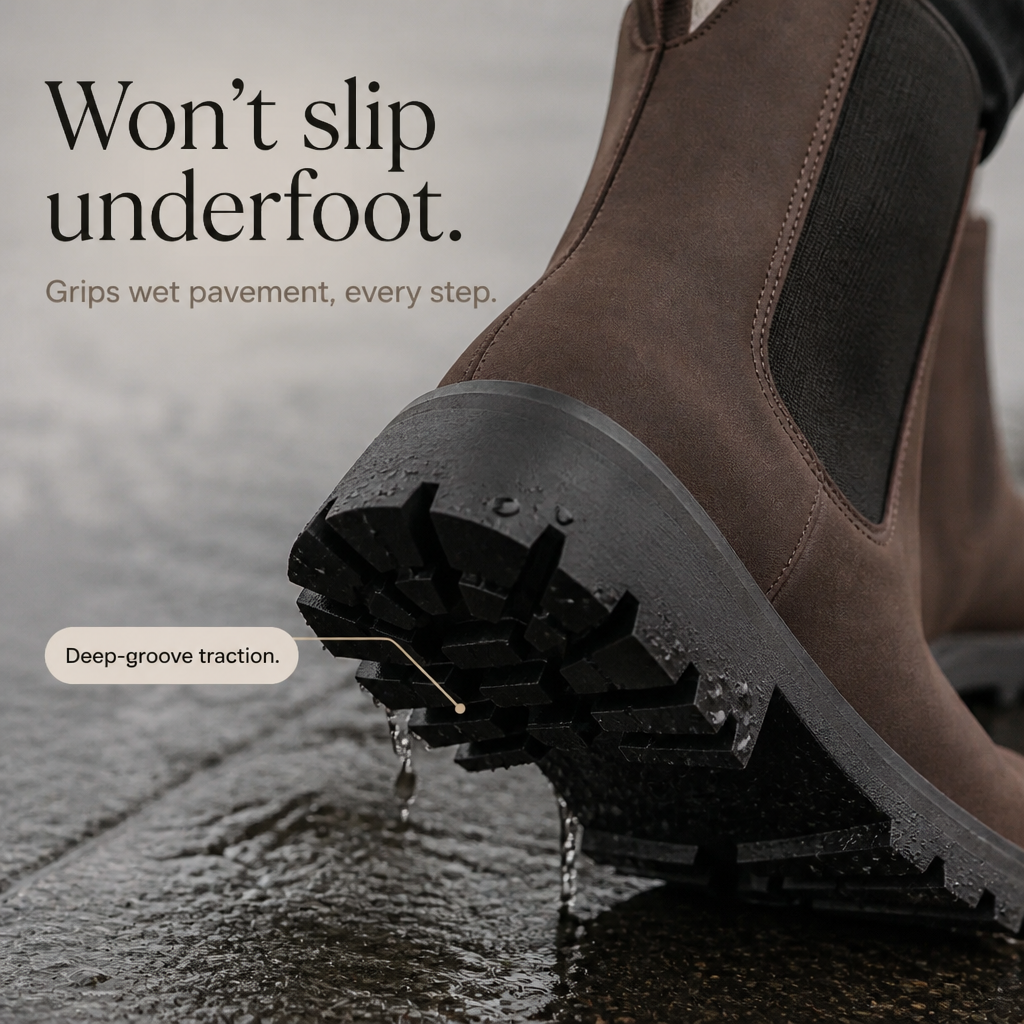 Everstride | Brown Chelsea Ankle Boots