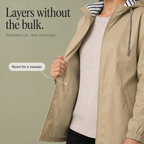 Rainfell | Waterproof Hooded Packable Rain Jacket