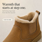 Snowelle | Plush-Lined Slip-On Ankle Boots