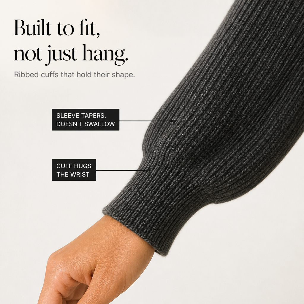 Ribbella | Ribbed Knit Longline Cardigan