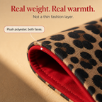 Wearbells | Reversible Leopard Print Hooded Coat
