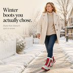 Snowver | Color-Block Faux Fur Trim Winter Boots