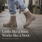Puddlestep | Elastic Collar Ankle Rain Boots