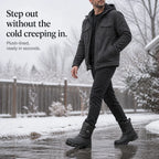 Snowlune | Plush-Lined Pull-On Winter Boots