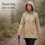 Rainfell | Waterproof Hooded Packable Rain Jacket