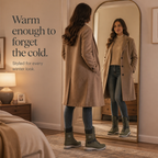 Snowlina | Adjustable Knee-High Insulated Snow Boots