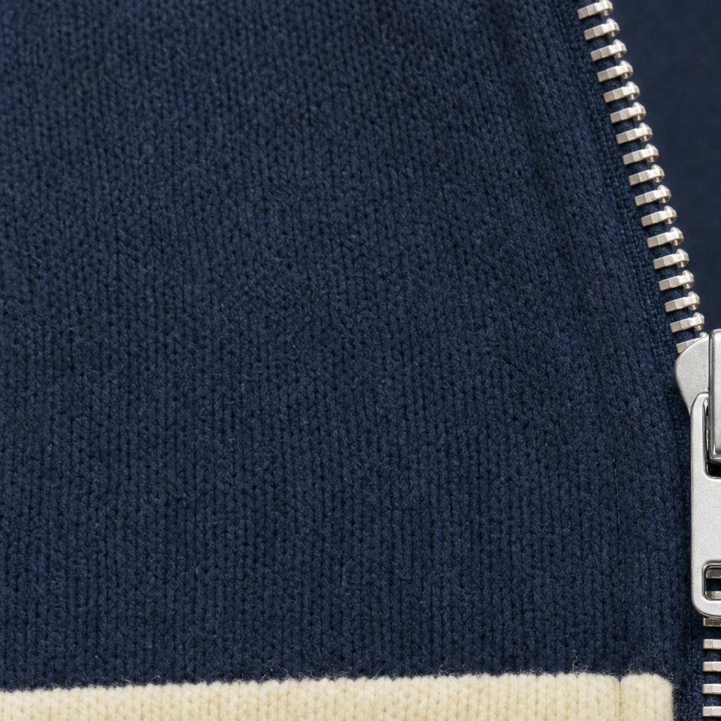 Wearbelda | Color-Block Quarter-Zip Pullover