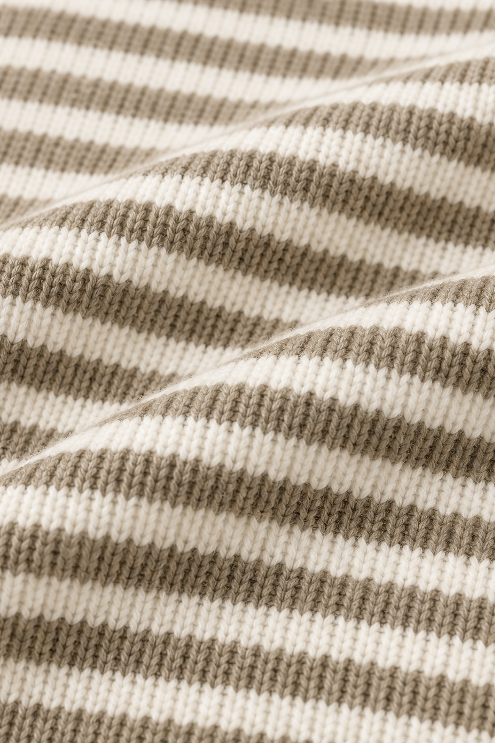 Wearbellah | Striped Open-Front Knit Cardigan