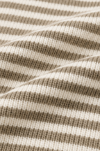 Wearbellah | Striped Open-Front Knit Cardigan