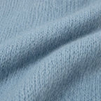 Easewell | Dropped-Shoulder Knit Hoodie