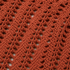 Mayfield | Crochet Scalloped Hem Wrap Cardigan