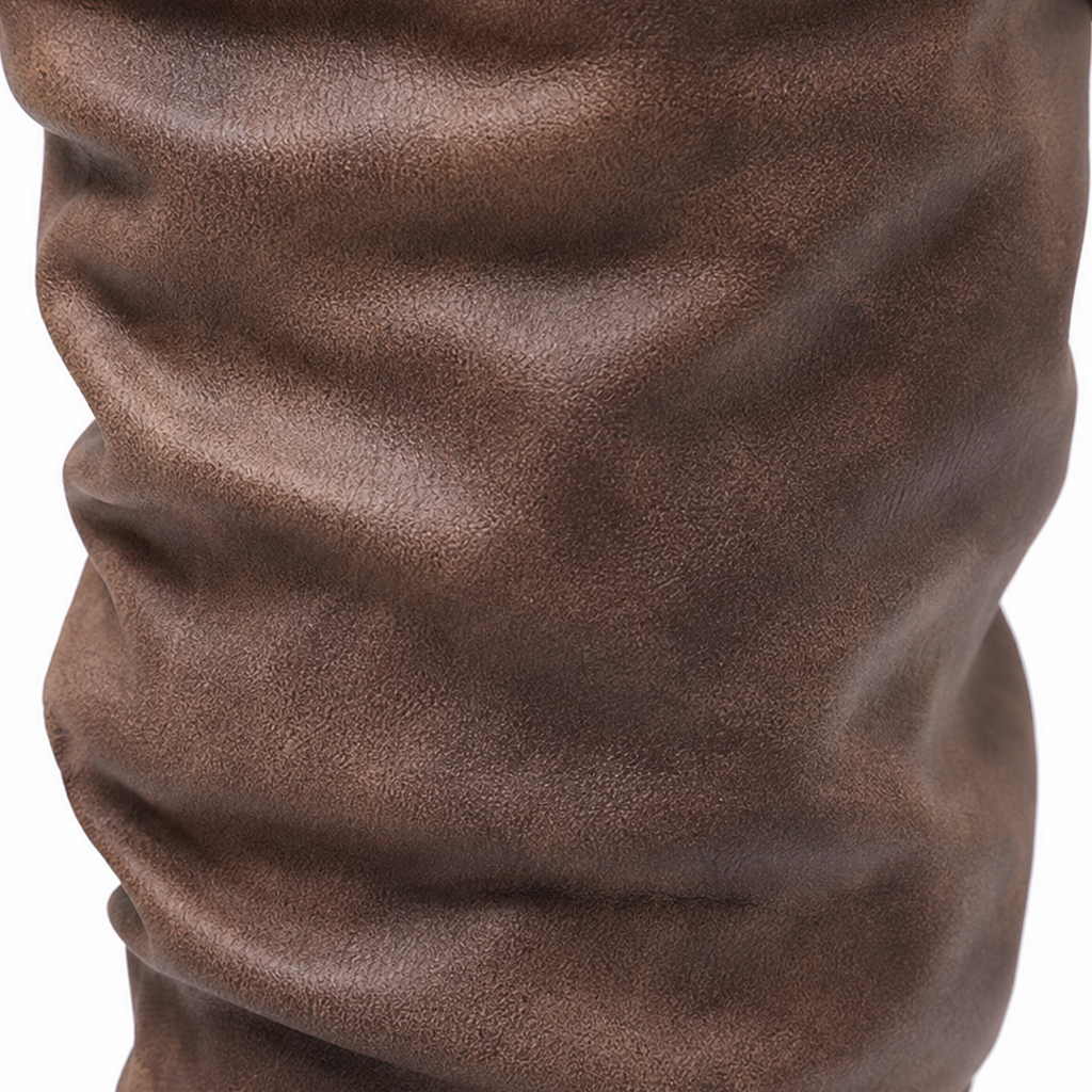Bootara | Slouchy Buckle Mid-Calf Boots