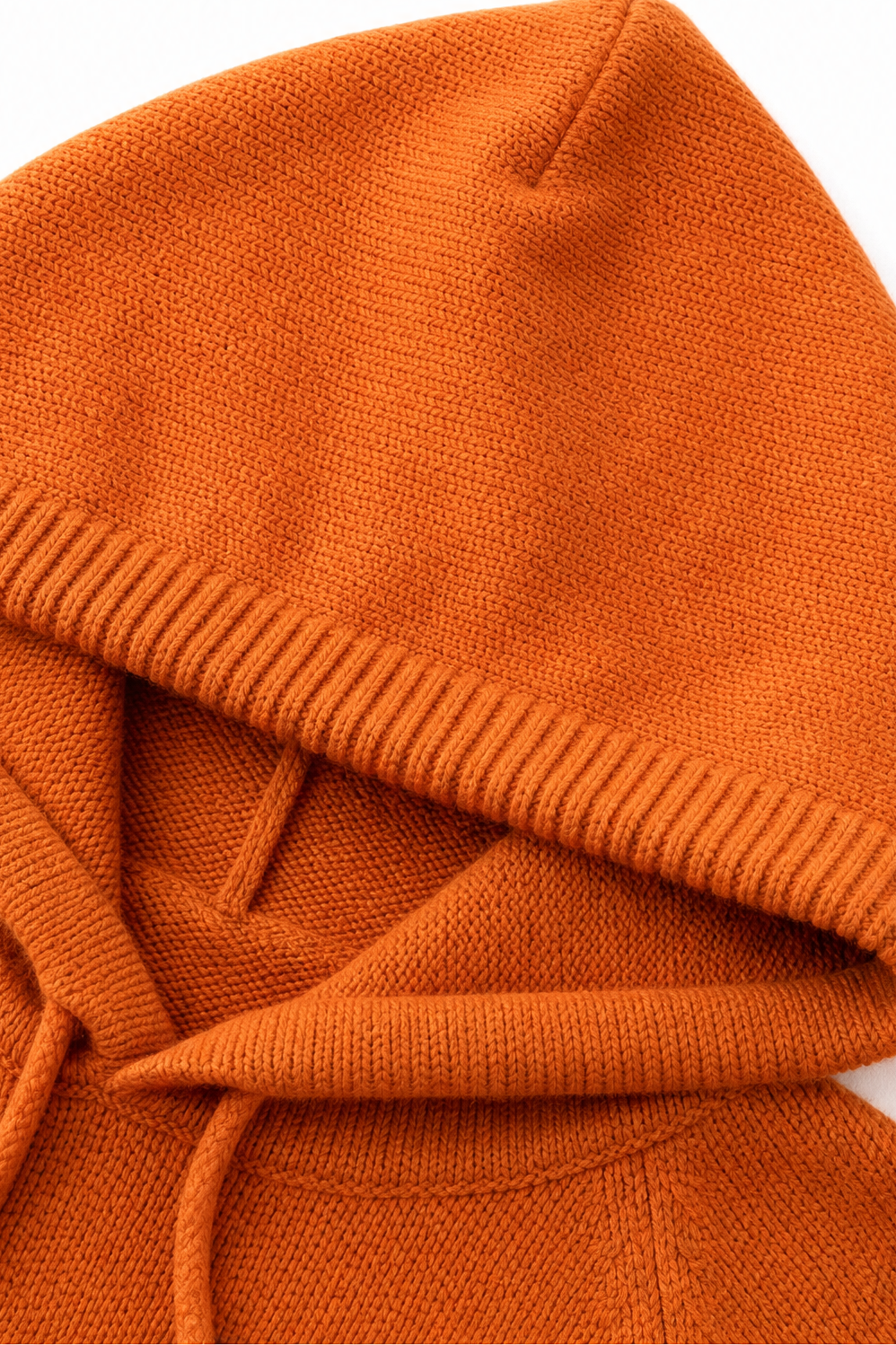 Hushwell | Drawstring Hood Knit Pullover
