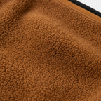 Cozyform | Sherpa Collar Colorblock Half-Zip Pullover