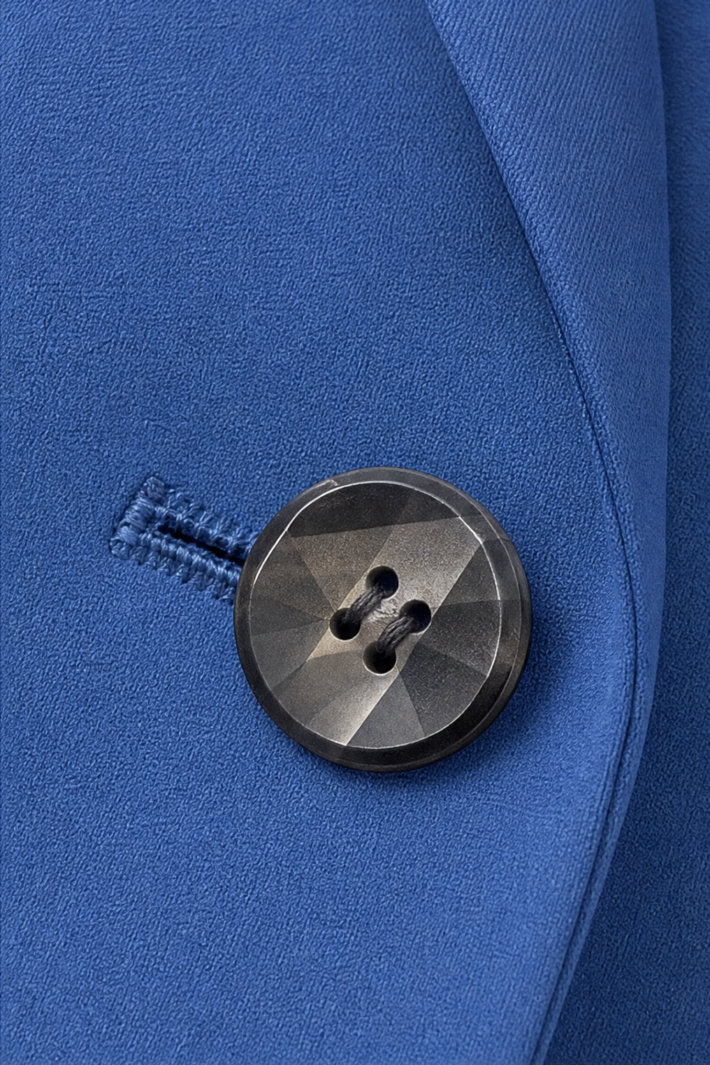 Cuffley | Striped-Cuff Roll-Sleeve Tailored Blazer