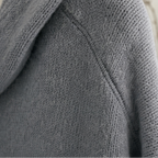 Wearbellax | Hooded Waffle-Knit Button-Front Cardigan