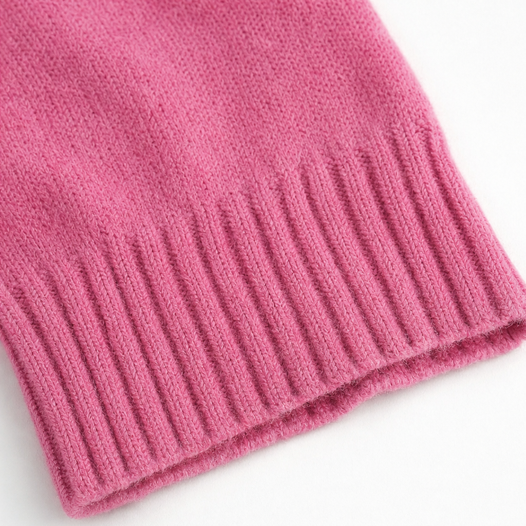 Cozelle | Frayed-Edge Open-Knit Oversized Hoodie