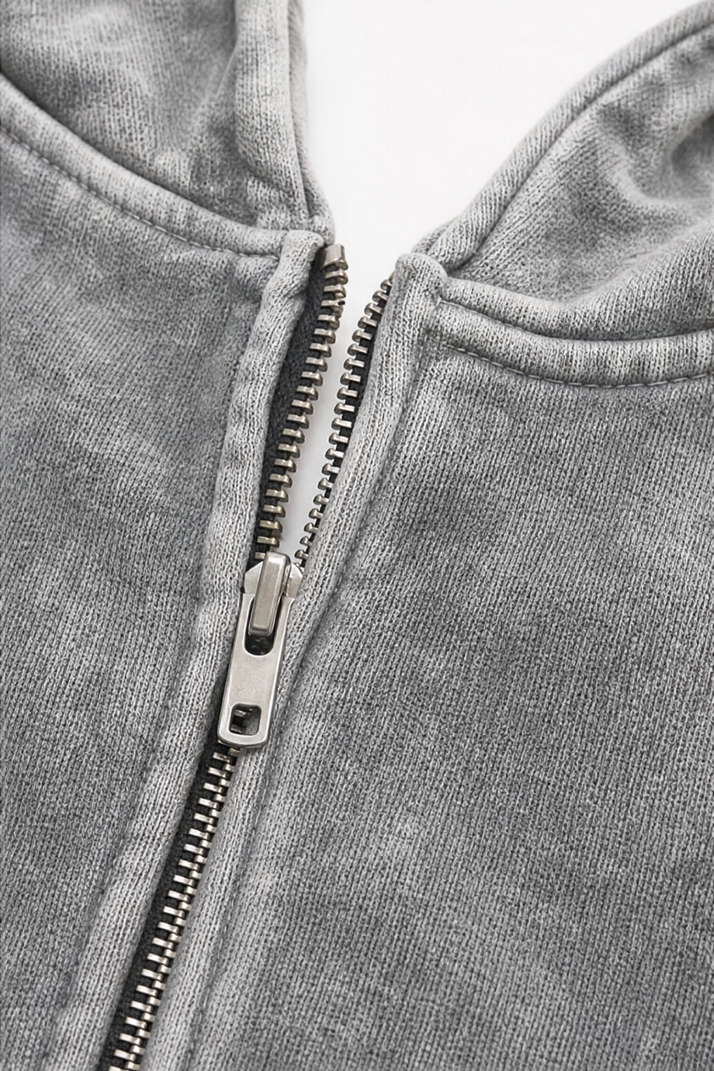 Rethread | Washed Relaxed Zip-Up Hoodie