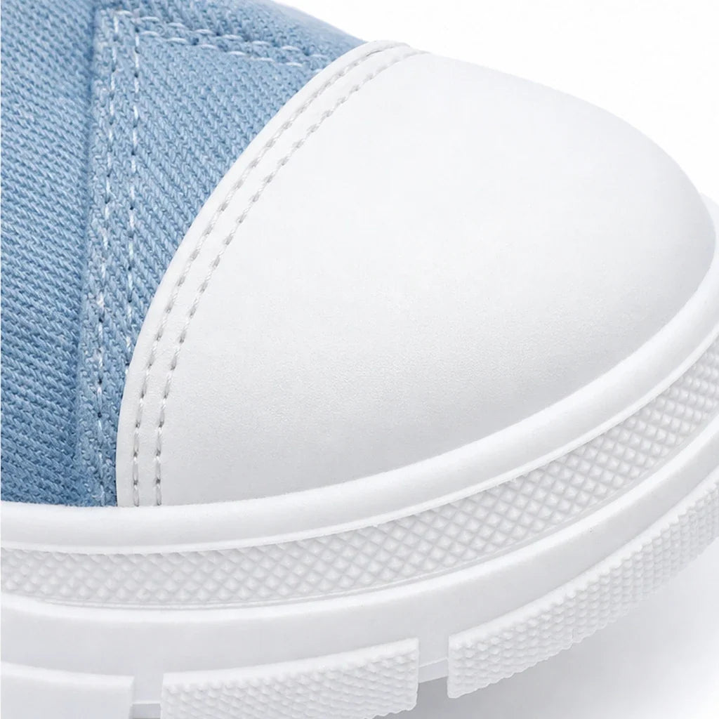 Breezara | Lace-Up Platform Sneaker Boots