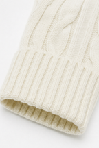 Cearbella | Hooded Chunky Cable Knit Cardigan