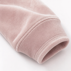 Wearbelli | Half-Zip Funnel Neck Velour Pullover